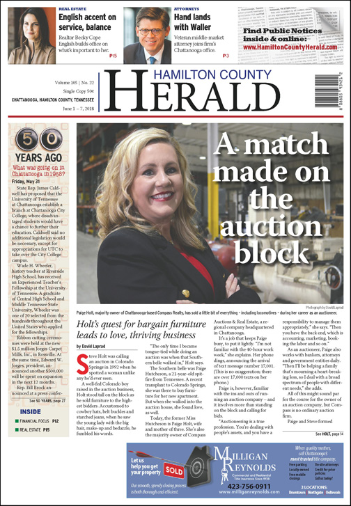 Hamilton County Herald – A match made on the auction block