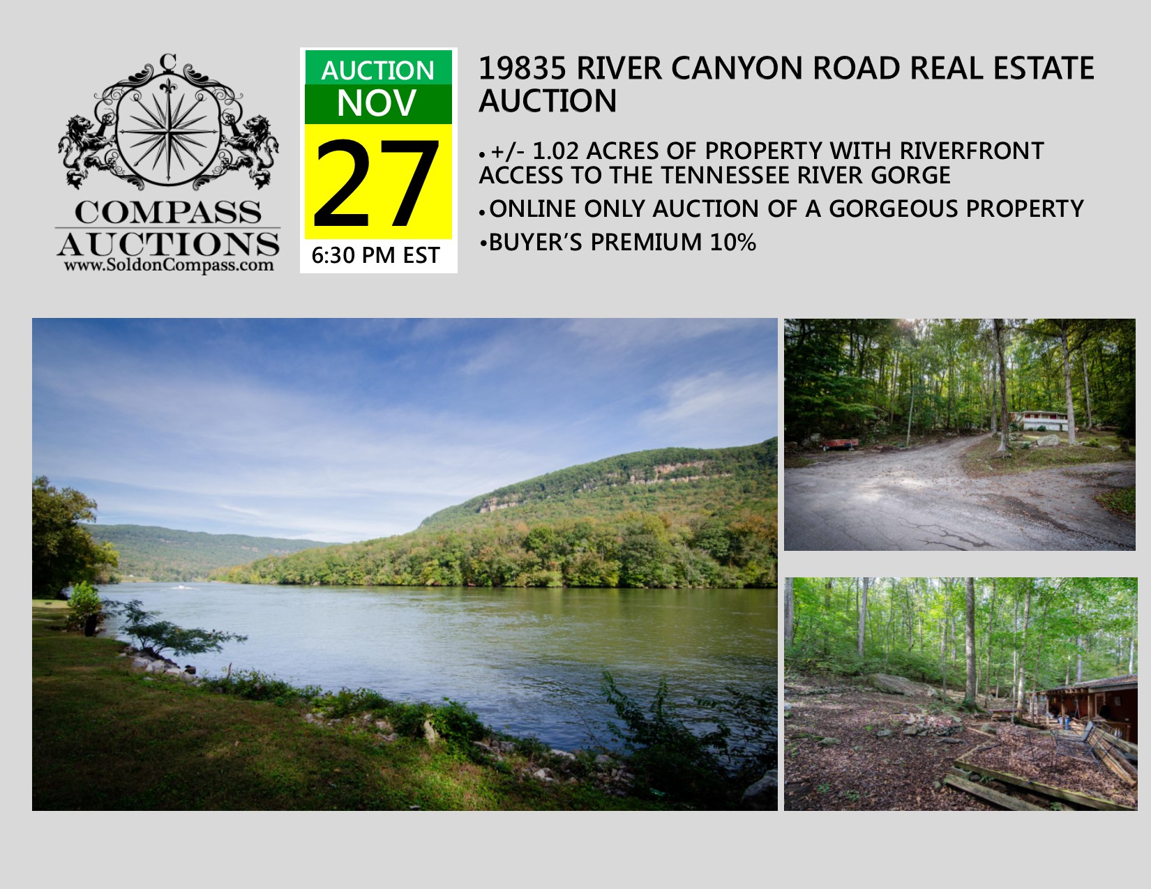 Riverfront Property – River Canyon Rd