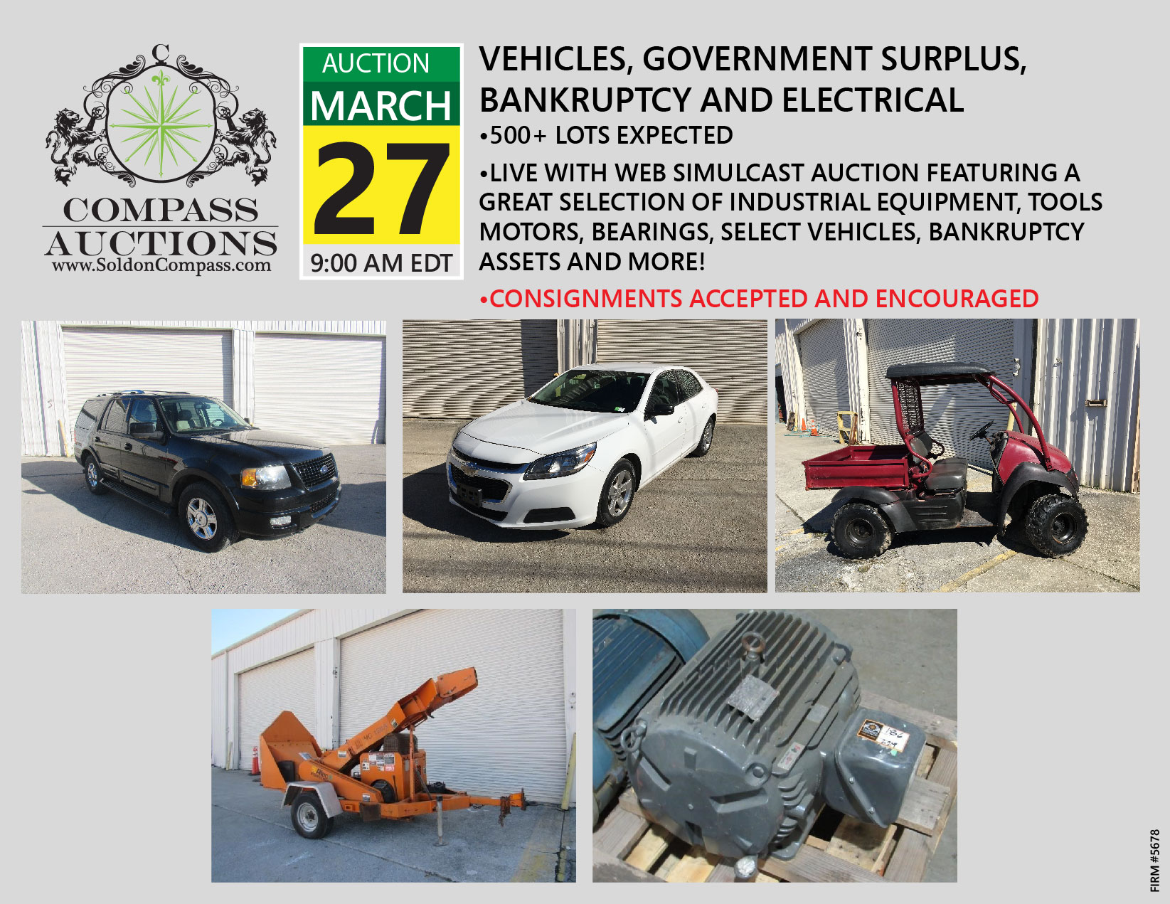 March Monthly Auction – Day 1