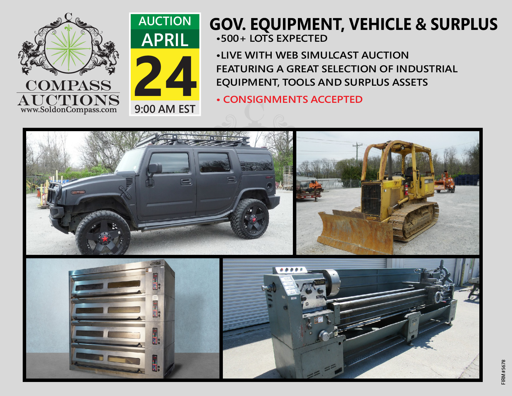 Government Equipment, Vehicle and Surplus