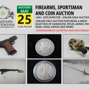 Firearms, Sportsman and Coins Auction