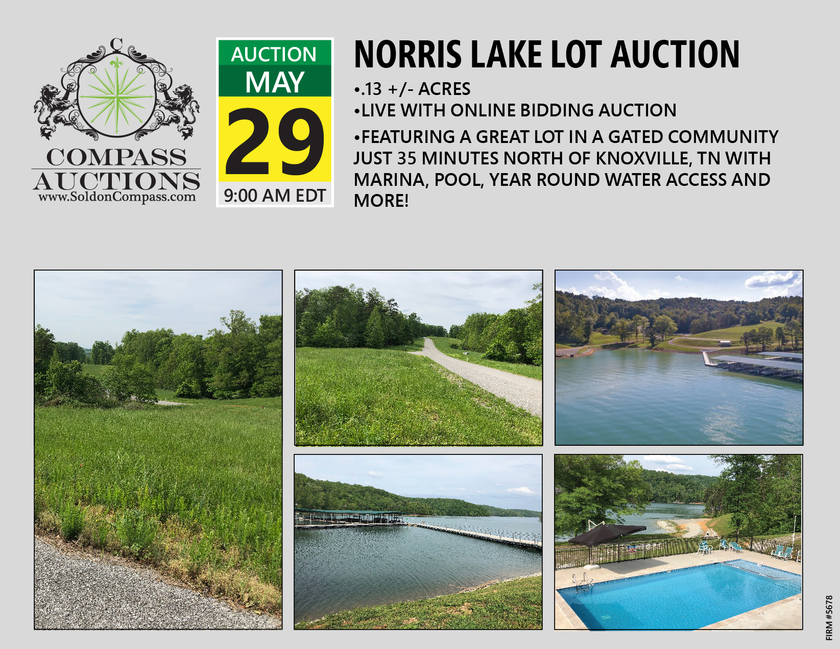 Norris Lake Lot Auction